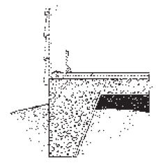 Figure 8. Slab house must be completely insulated from the ground by treated soil. 