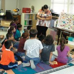 Natalie Cervantes with the Youth Gardens Program of the Texas A&M AgriLife Extension Service gives a “Butterflies of the World” presentation to a group of fourth-grade students at Wilshire Elementary in San Antonio.