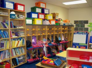 Remember storing on shelves should be 24 inches from the ceiling. 